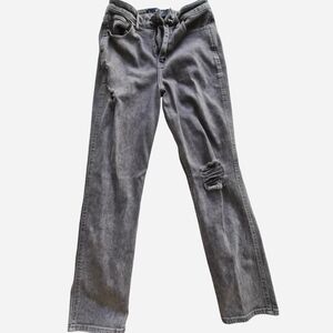 Distressed Hollister Gray Jeans